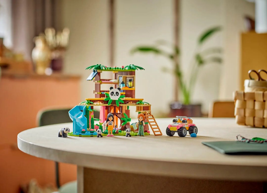 Конструктор LEGO Заповедник панд, деталей 243 шт купить,NaN