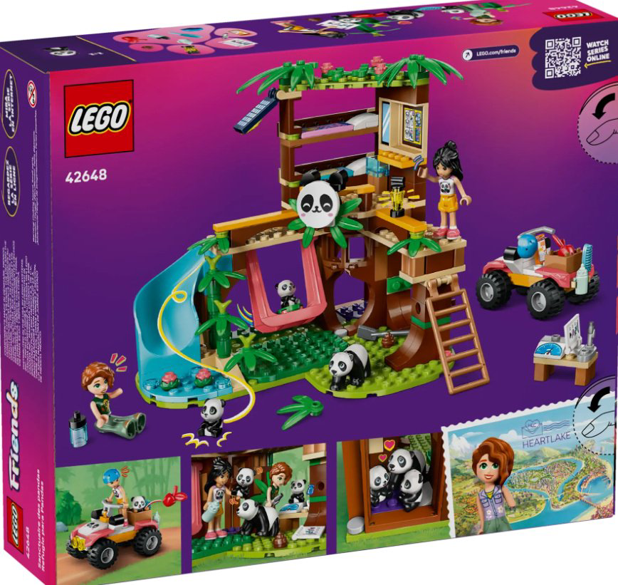 Конструктор LEGO Заповедник панд, деталей 243 шт купить,NaN
