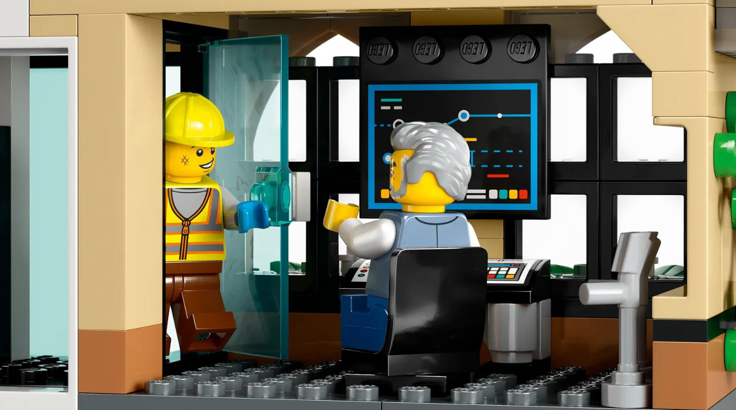 Конструктор LEGO Центральный железнодорожный вокзал, деталей 752 шт купить,NaN