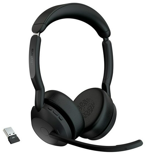 Наушники Jabra Evolve2 55 Link380с MS Stereo черный