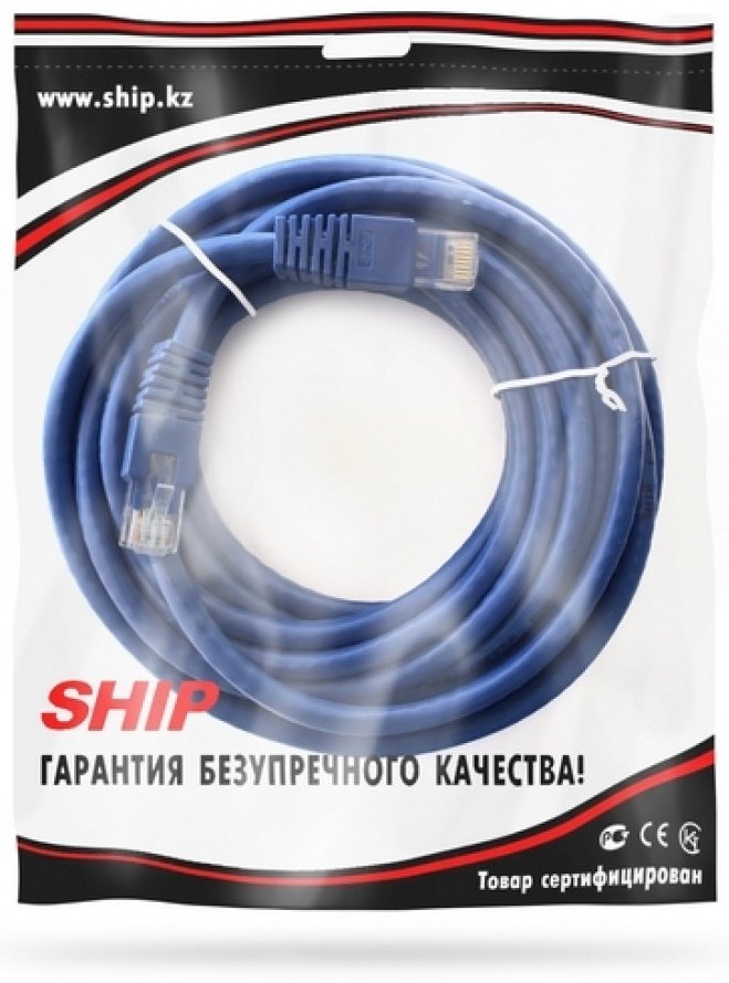 Кабель SHIP RJ-45 - RJ-45 7.5 м S6025BL0750-P купить,0