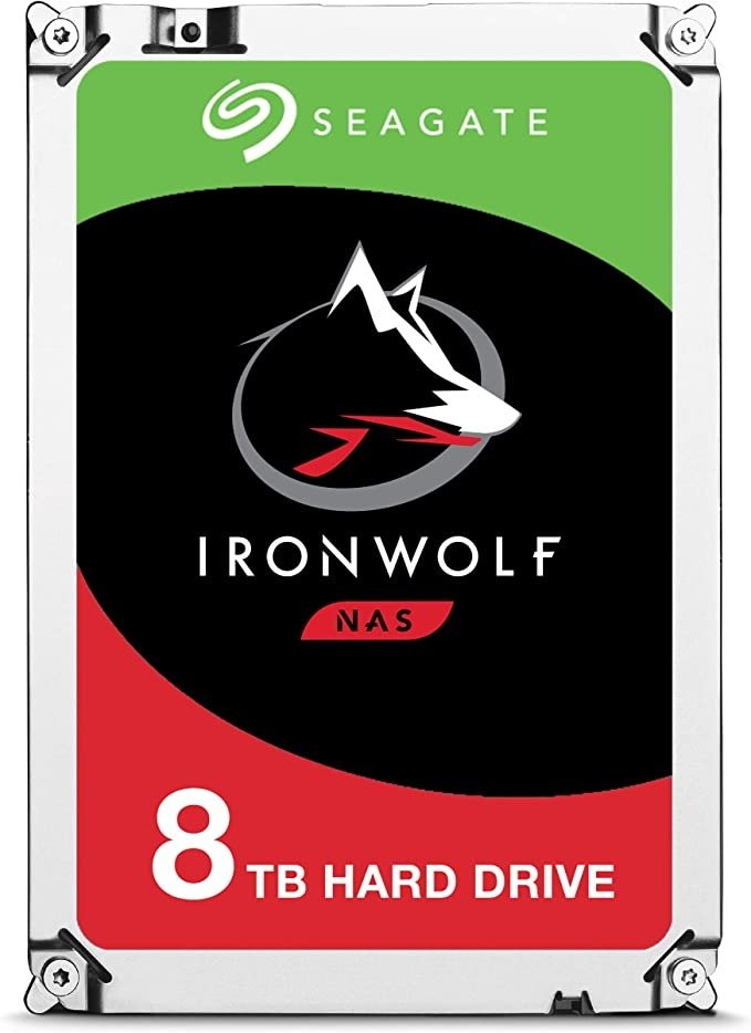 HDD Seagate IronWolf NAS Internal Hard Drive Silver ST8000VN0022 8000 ГБ