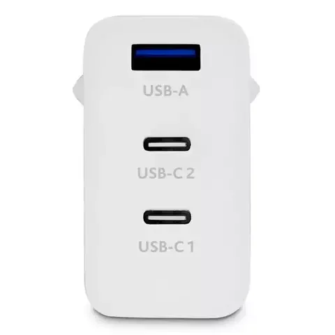Зарядное устройство TTEC SmartCharger 65W PD/GAN USB-C Travel Charger White