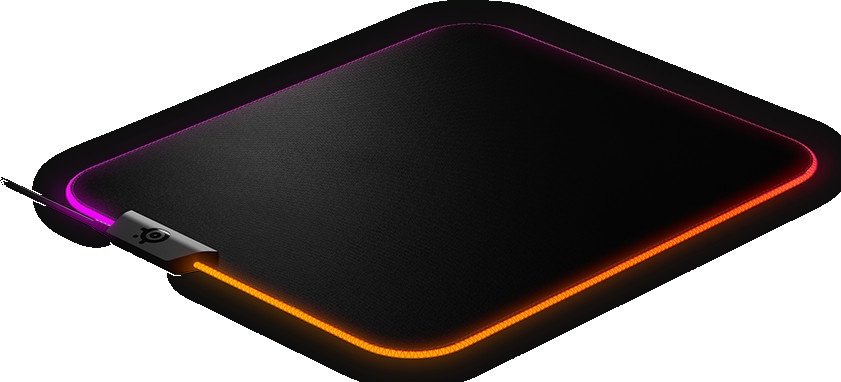 Коврик для мыши SteelSeries QcK Prism Cloth Medium 320x270x4 черный купить,0