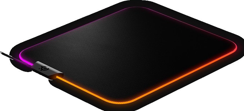 Коврик для мыши SteelSeries QcK Prism Cloth Medium 320x270x4 черный купить,18476