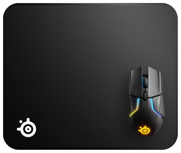 Коврик для мыши SteelSeries QcK Edge L 450x400x2 черный купить,NaN