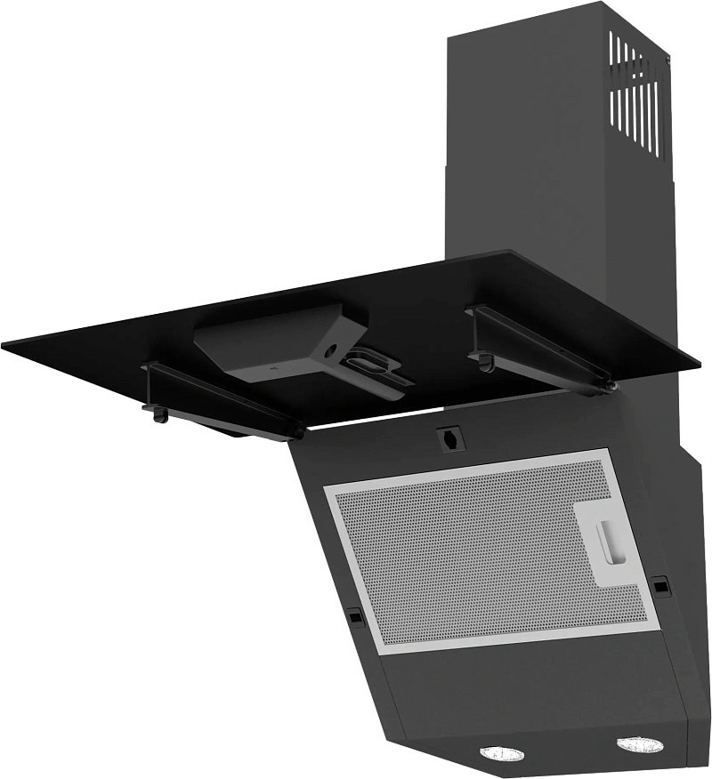 Вытяжка DARINA SLIDE G500B черный купить,NaN
