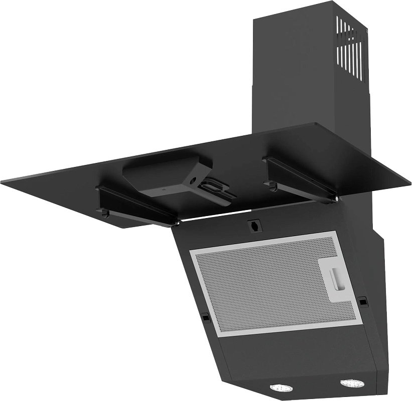 Вытяжка DARINA SLIDE G600B черный - ForteMarket Вытяжка DARINA SLIDE G600B черный купить,0