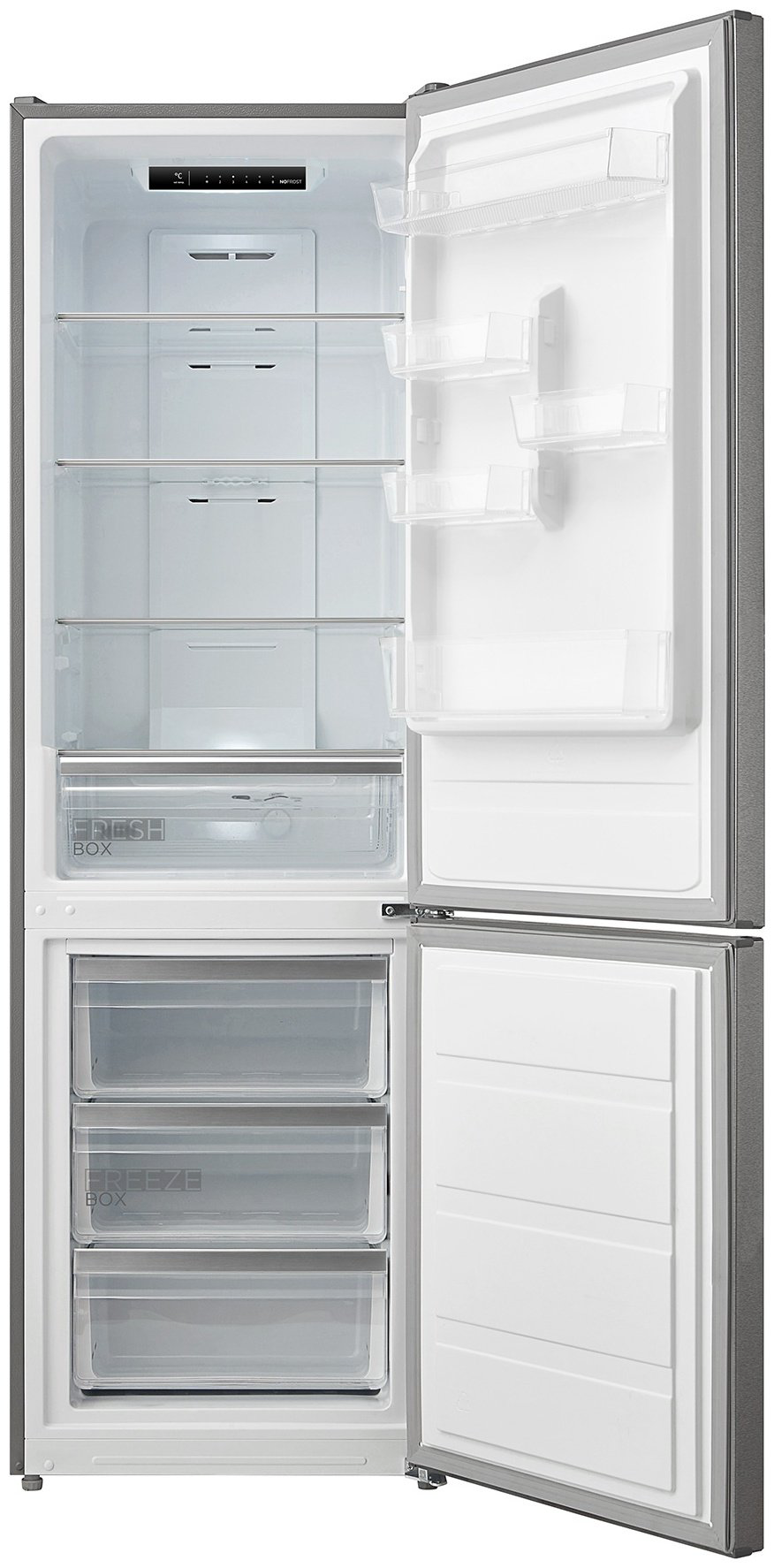 Холодильник Midea MDRB424FGF02I серебристый купить,NaN