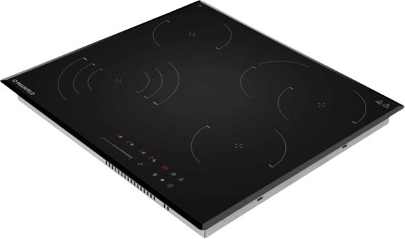 Варочная поверхность MAUNFELD CVCE594SSMDBK черный купить,NaN