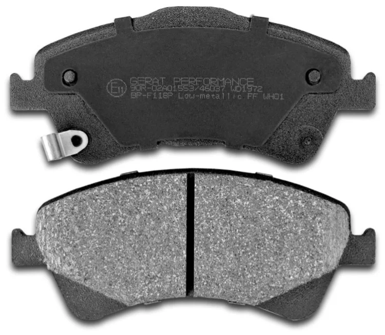 Колодки передние Gerat BP-F118P 4шт купить,24991