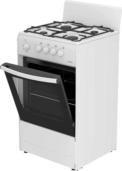 Кухонная плита DARINA S4 GM441 101 W белый купить,NaN