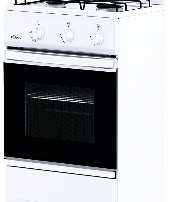 Кухонная плита Flama CG3202-W белый
