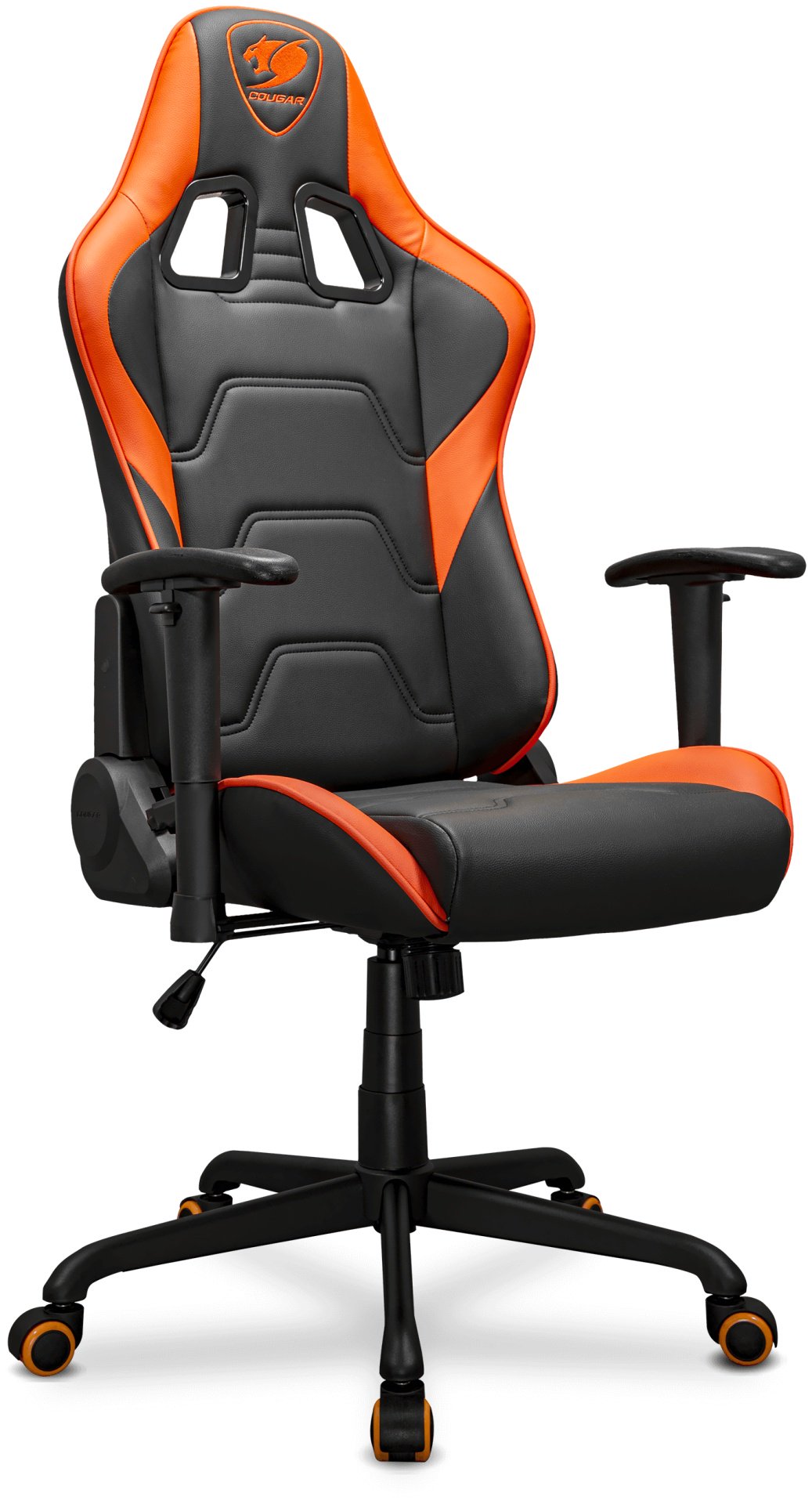 Игровое кресло COUGAR Armor Elite, черный, оранжевый