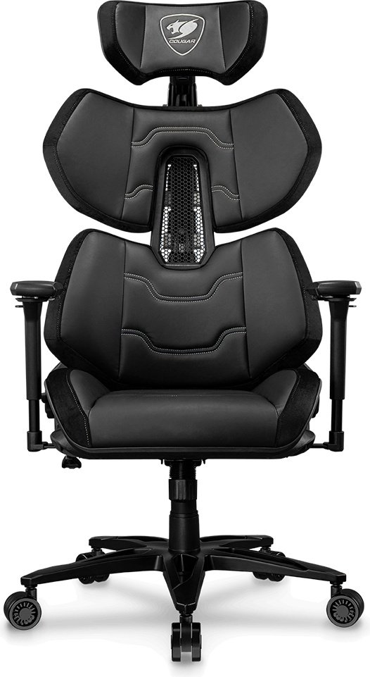 Игровое кресло COUGAR TERMINATOR Elite, черный, серый - ForteMarket Игровое кресло COUGAR TERMINATOR Elite, черный, серый купить,290564