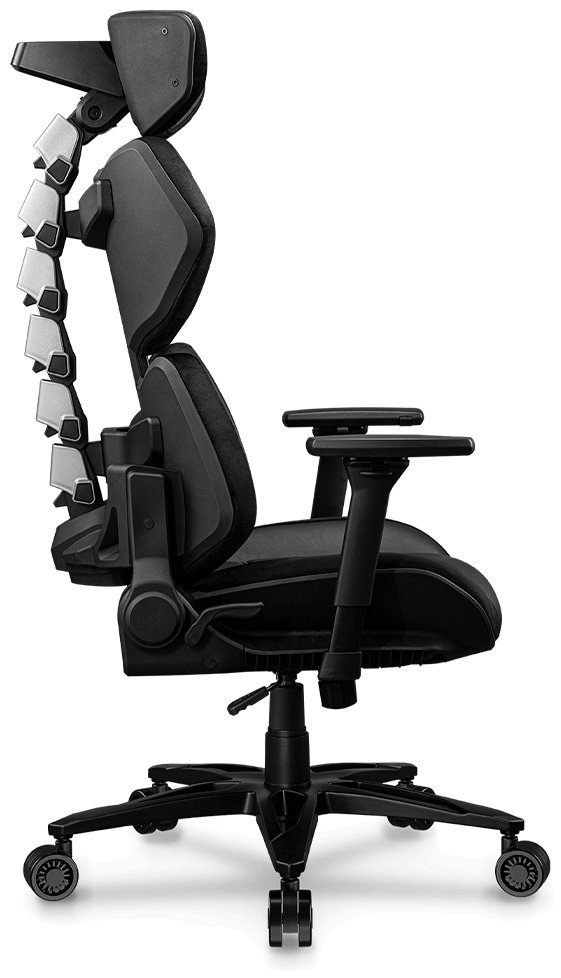 Игровое кресло COUGAR TERMINATOR Elite, черный, серый - ForteMarket Игровое кресло COUGAR TERMINATOR Elite, черный, серый купить,290564