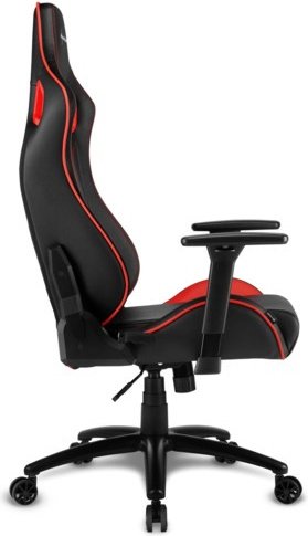 Игровое кресло Sharkoon Elbrus 2, красный, черный - ForteMarket Игровое кресло Sharkoon Elbrus 2, красный, черный купить,0