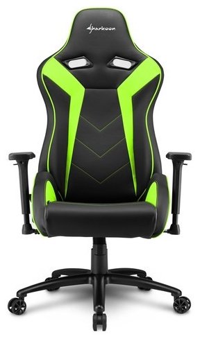 Sharkoon ELBRUS 3/BLACK-GREEN, черный, зеленый