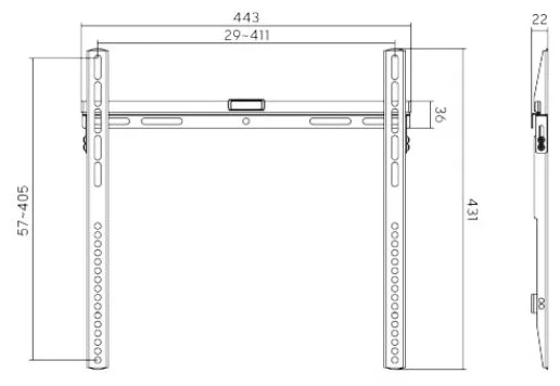 Кронштейн Eco Estelar LP43-44 купить,0
