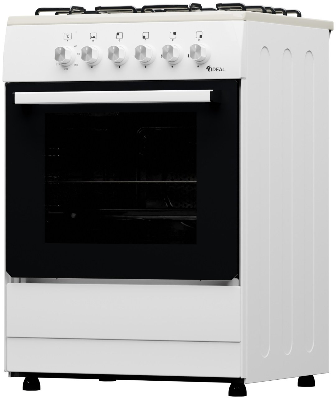 Кухонная плита IDEAL L110 Eсо белый - ForteMarket Кухонная плита IDEAL L110 Eсо белый купить,0