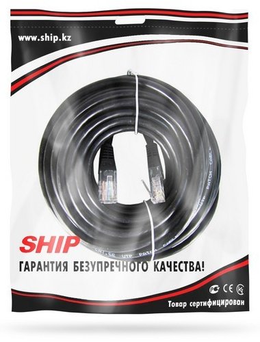 Кабель SHIP RJ-45 - RJ-45 7.5 м S3025BK0750-P