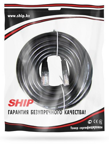 Кабель SHIP RJ-45 - RJ-45 7.5 м S3025BK0750-P