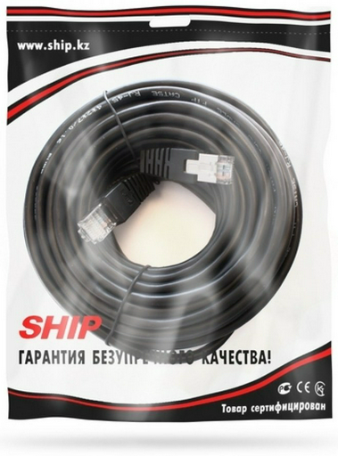 Кабель SHIP RJ-45 - RJ-45 7.5 м S4025BK0750-P