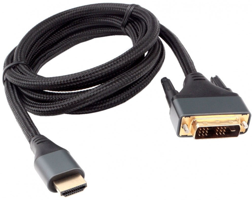 Кабель Cablexpert CC-HDMI-DVI-4K-6 DVI-D - DVI-D 1.8 м купить,5511
