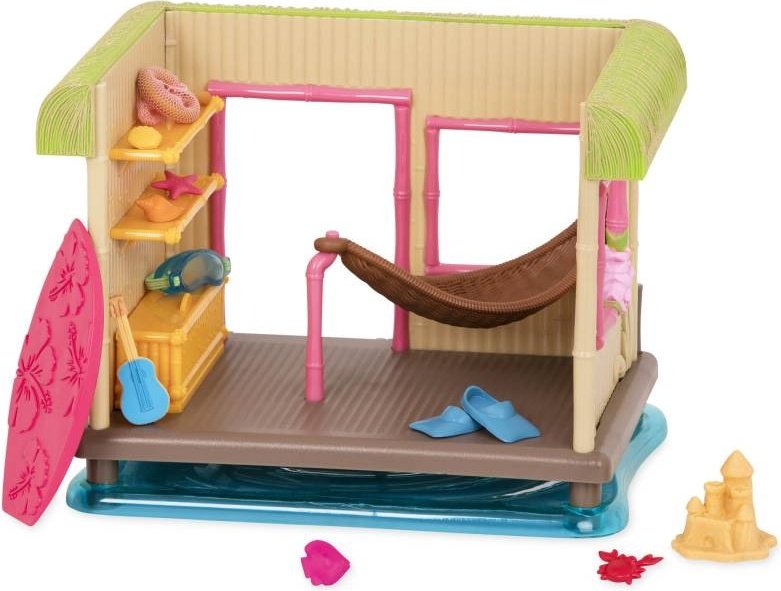 Battat Lil Woodzeez Пляжный домик 6252Z купить,0