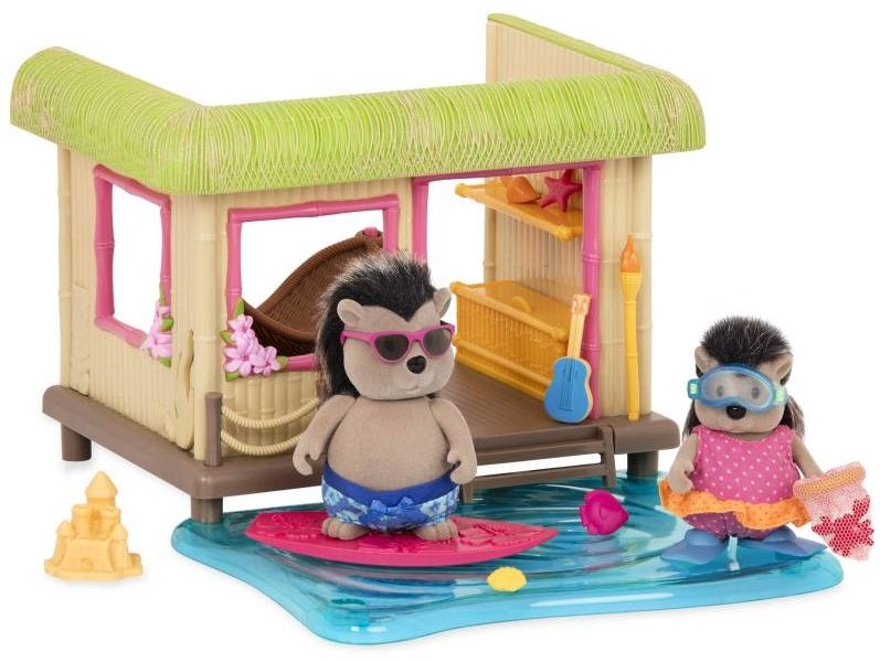 Battat Lil Woodzeez Пляжный домик 6252Z купить,0