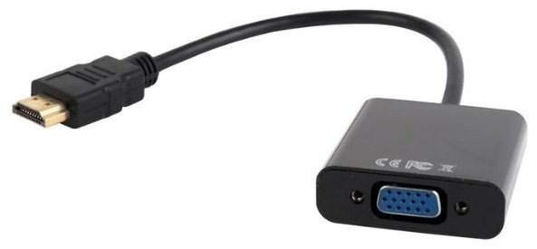 Кабель Cablexpert A-HDMI-VGA-03 HDMI - VGA 0.15 м купить,3758