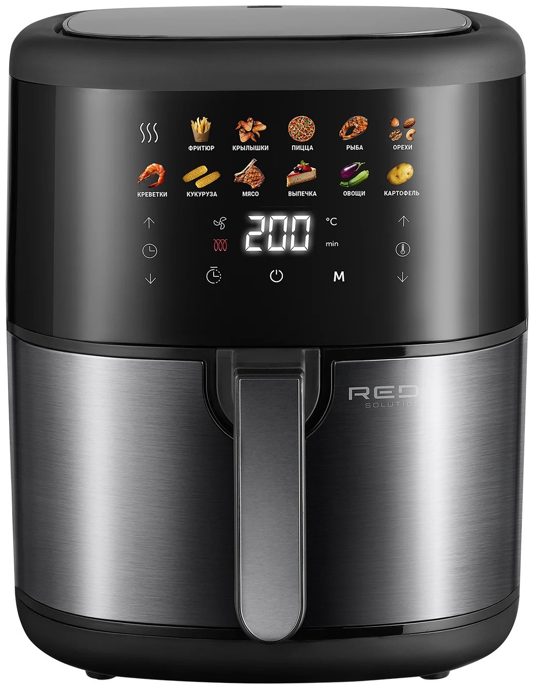 Аэрогриль RED Solution COLORSENSE W261 черный