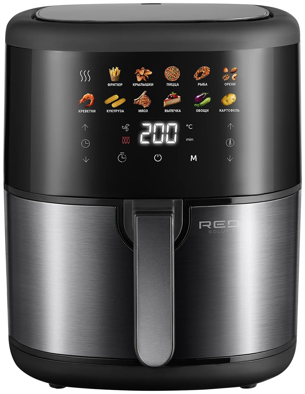 Аэрогриль RED Solution COLORSENSE W261 черный