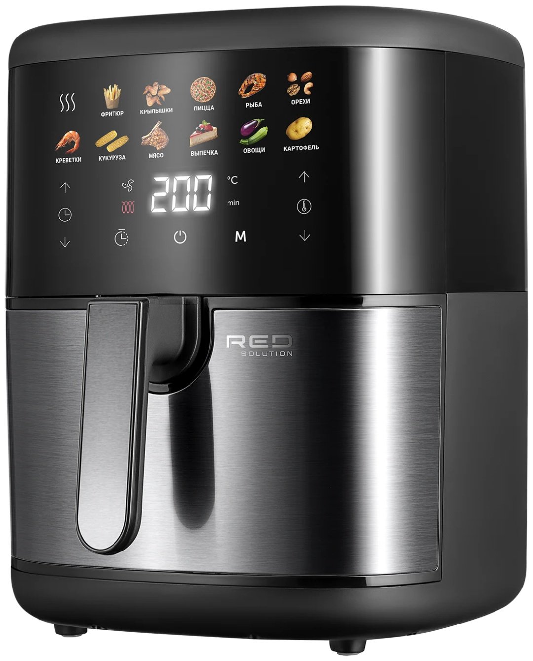 Аэрогриль RED Solution COLORSENSE W261 черный
