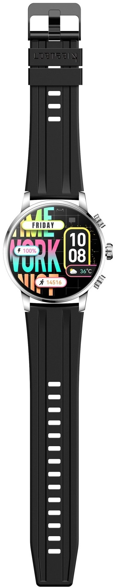 Смарт-часы Kieslect Calling Watch Kr2 серебристый-черный - ForteMarket Смарт-часы Kieslect Calling Watch Kr2 серебристый-черный купить,29990