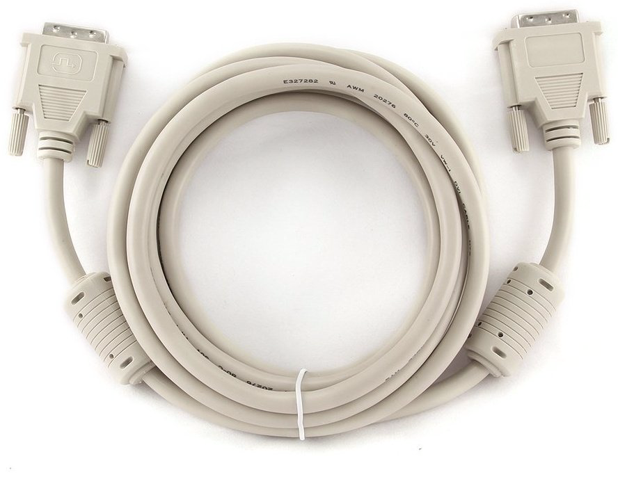 Cablexpert DVI-D - DVI-D 3 м CC-DVI2-10 серый