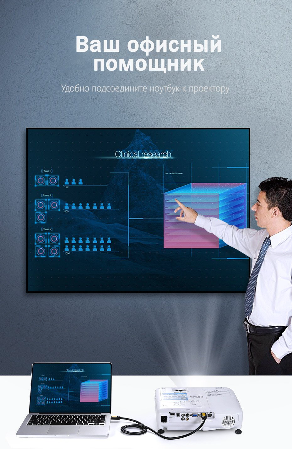 Кабель Ugreen HDMI - HDMI 1 м купить,1780