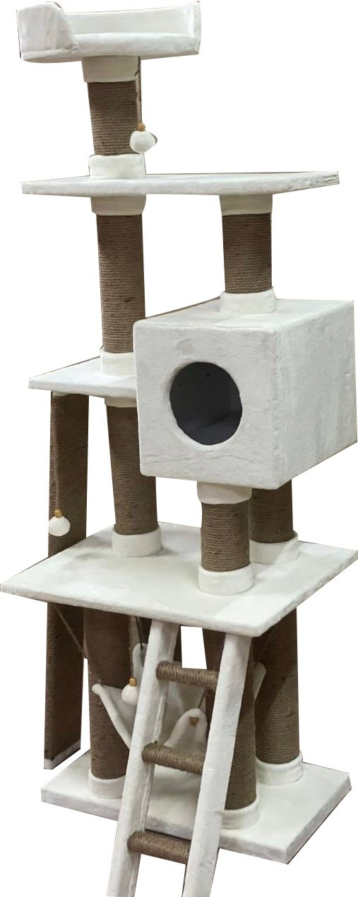 Игровой комплекс Z020 белый, коричневый