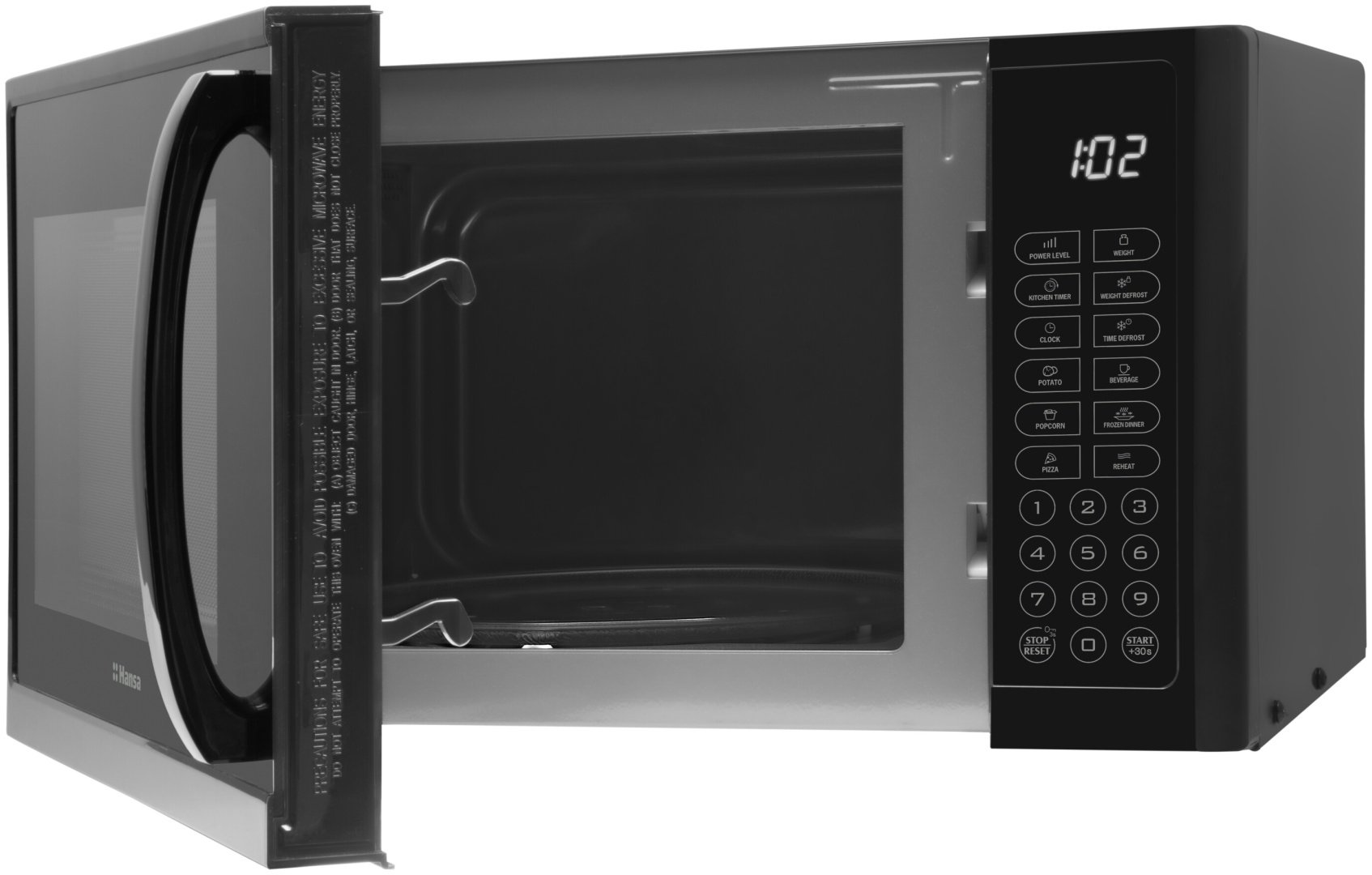 Микроволновая печь Hansa AMGF23E1BH черный