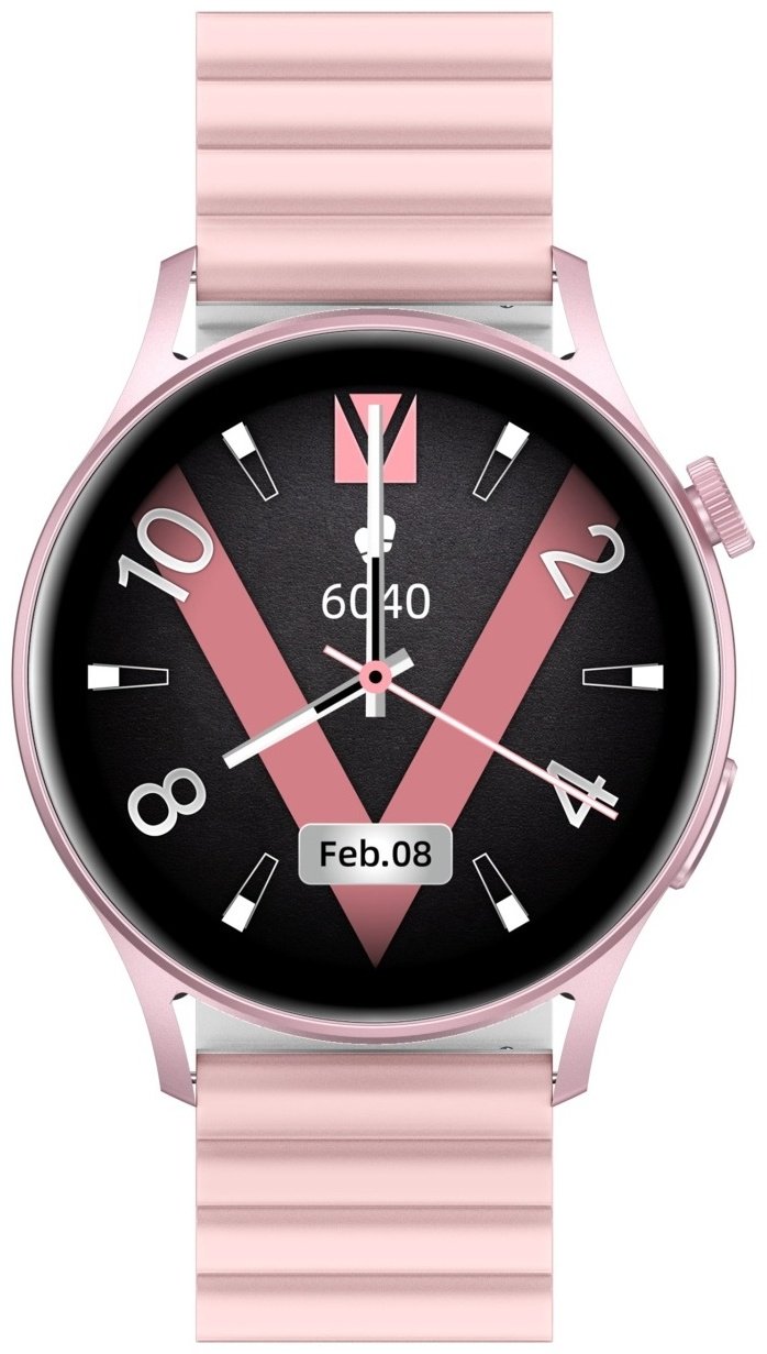 Смарт-часы Kieslect Lady Watch Lora 2 розовый-розовый купить,0