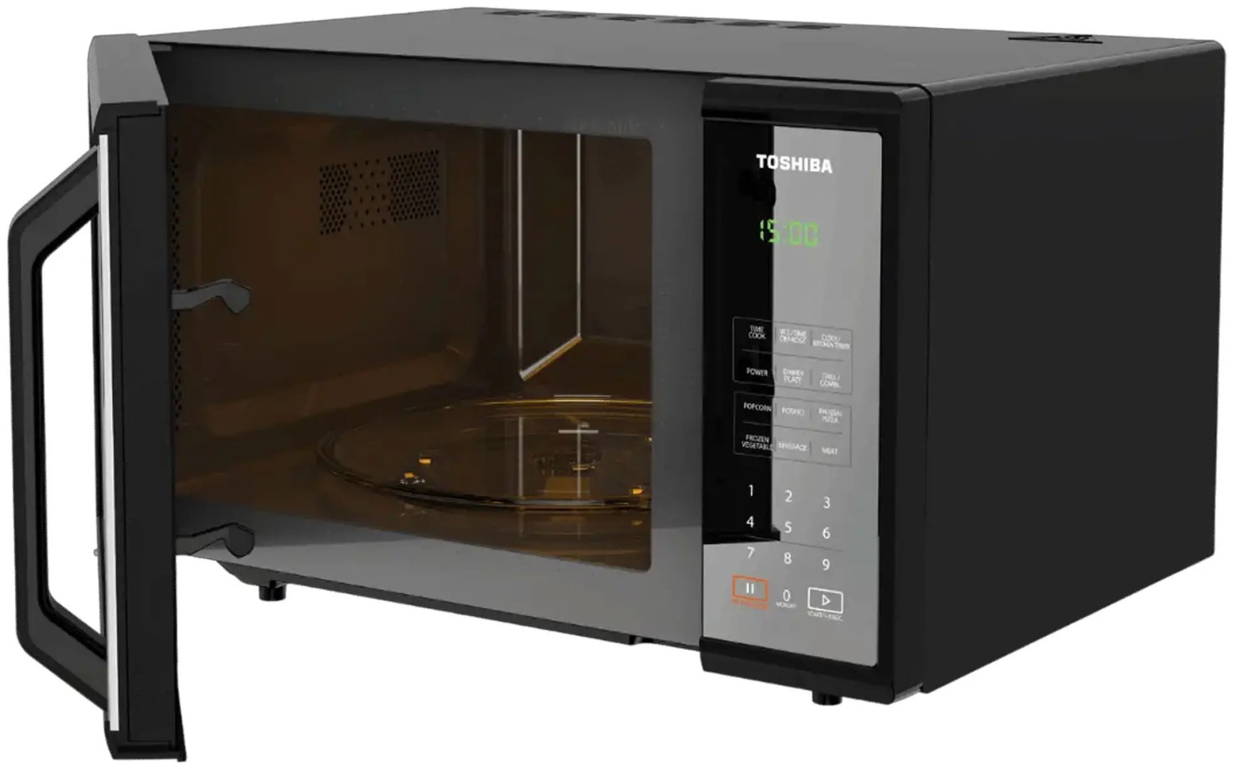 Микроволновая печь Toshiba MM-EG24P(BM) черный купить,NaN