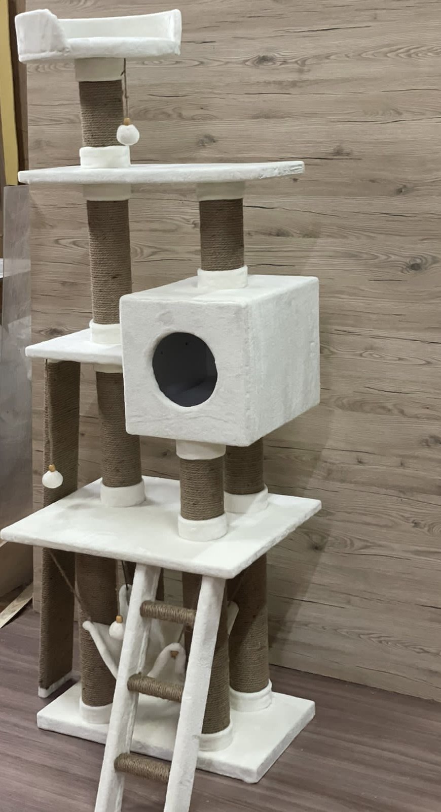 Игровой комплекс Z020 белый, коричневый