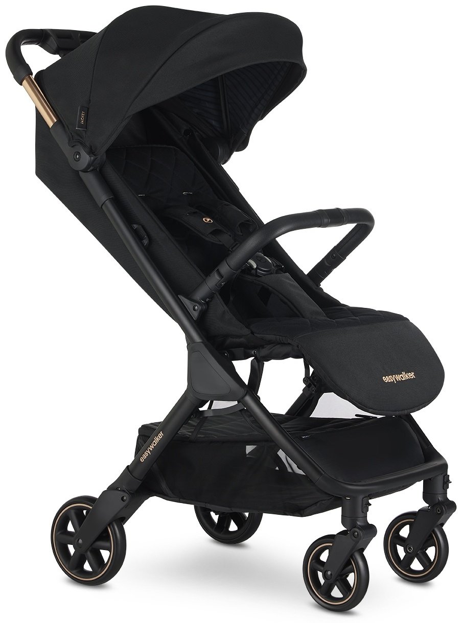 Коляска прогулочная Easywalker Jackey Gold Edition, черный купить,NaN