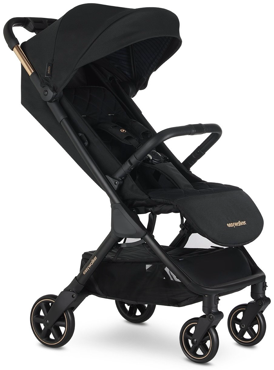 Коляска прогулочная Easywalker Jackey Gold Edition, черный купить,NaN