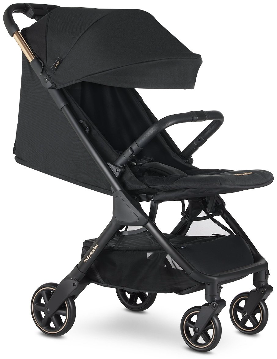 Коляска прогулочная Easywalker Jackey Gold Edition, черный купить,NaN