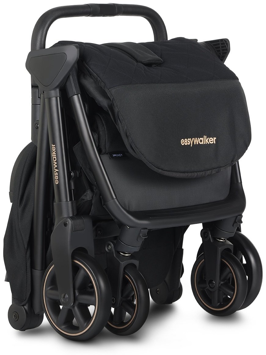 Коляска прогулочная Easywalker Jackey Gold Edition, черный купить,NaN