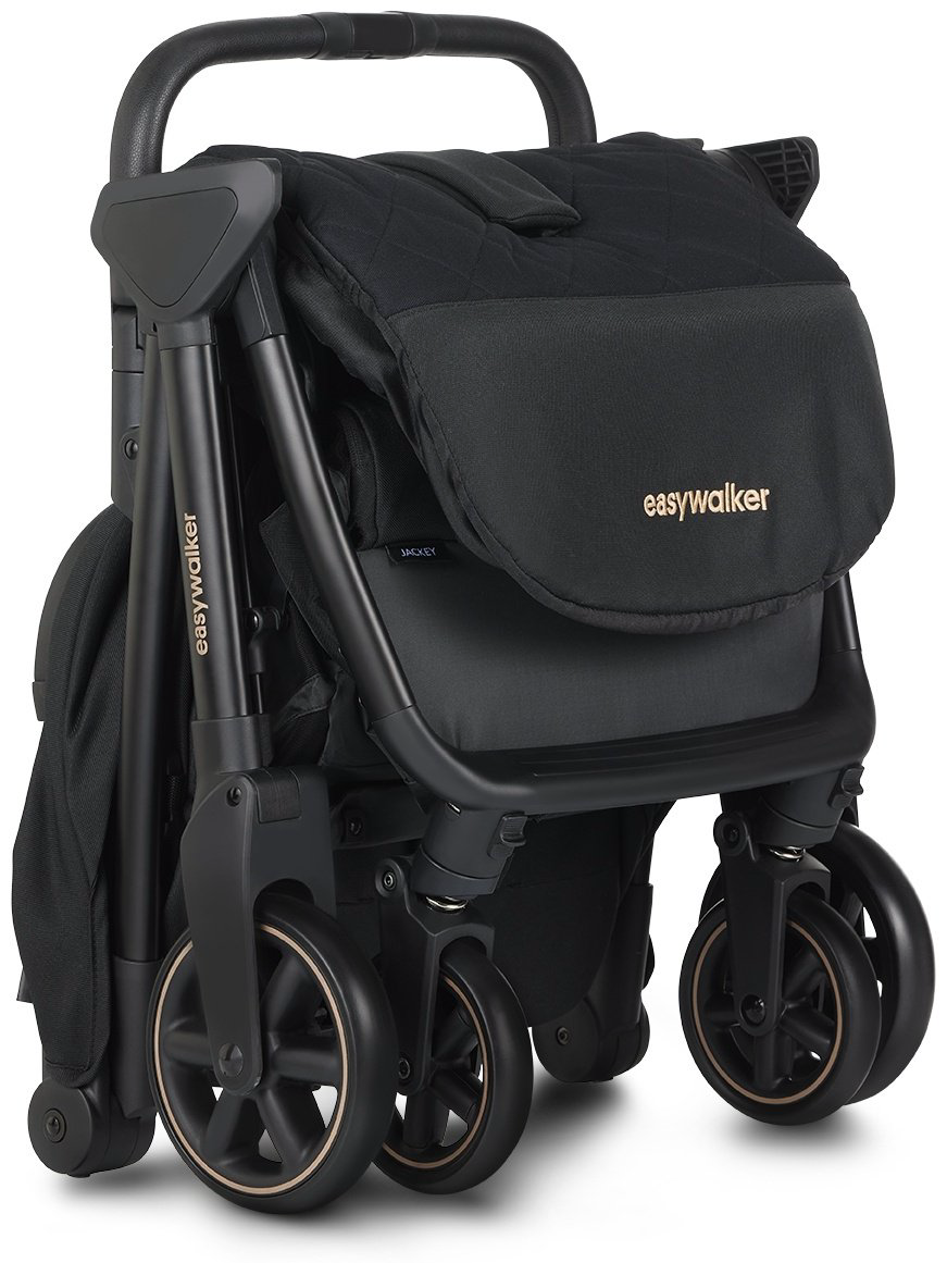 Коляска прогулочная Easywalker Jackey Gold Edition, черный купить,NaN