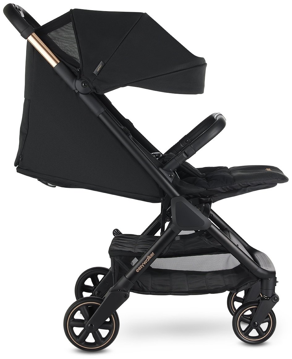 Коляска прогулочная Easywalker Jackey Gold Edition, черный купить,NaN