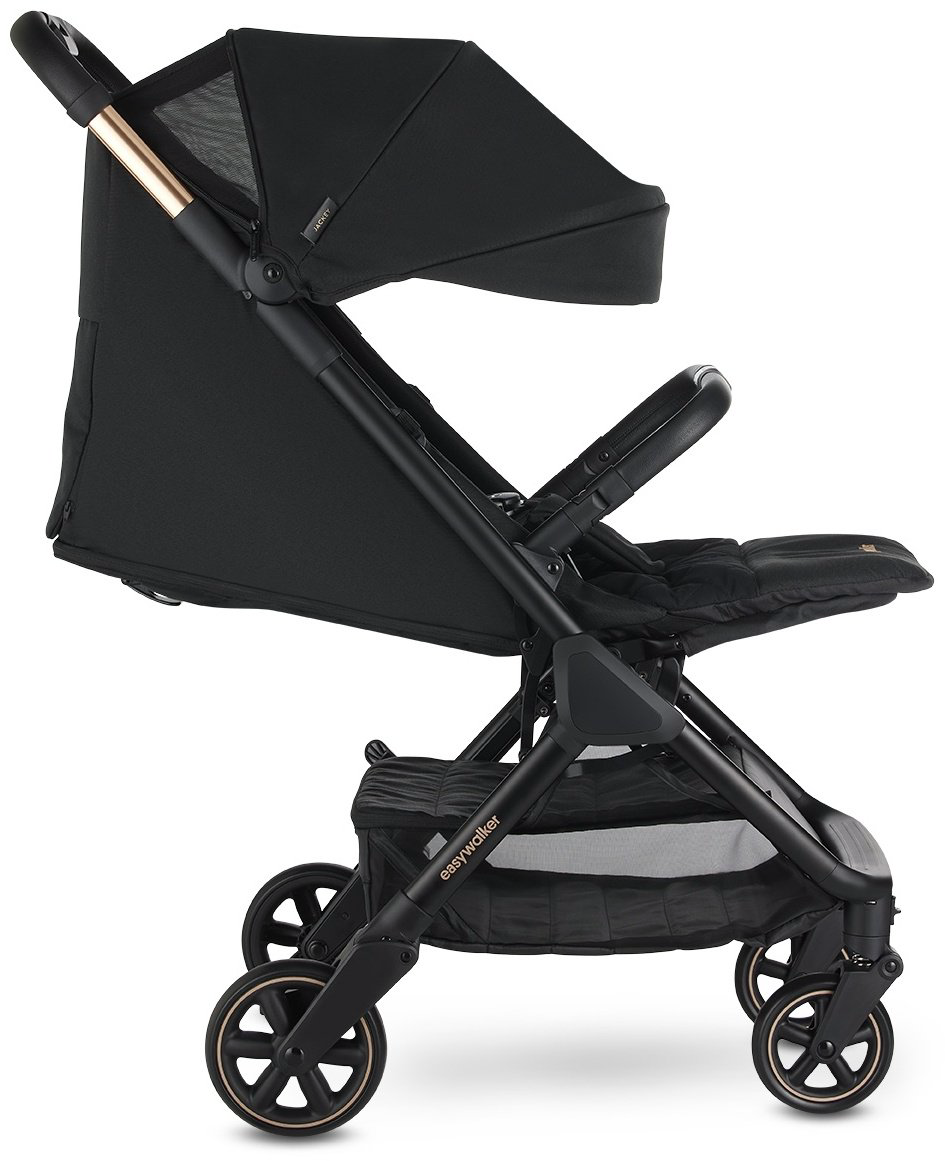 Коляска прогулочная Easywalker Jackey Gold Edition, черный купить,NaN