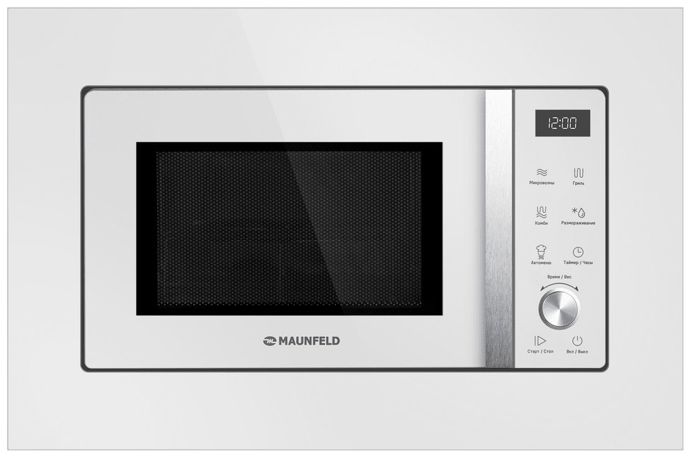 Микроволновая печь MAUNFELD JBMO1225FSGW02 белый купить,233261